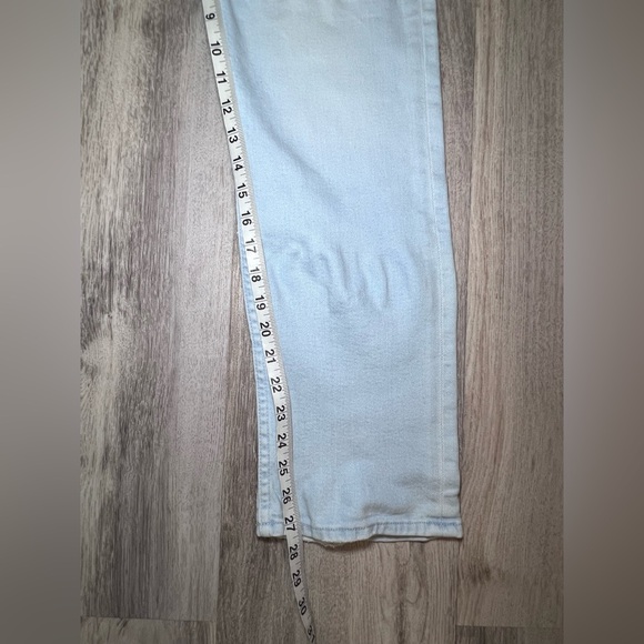 MOTHER The Pixie Tomcat Ankle Jeans in the "Pina Colada Paradise" Size 26 - Picture 10 of 15